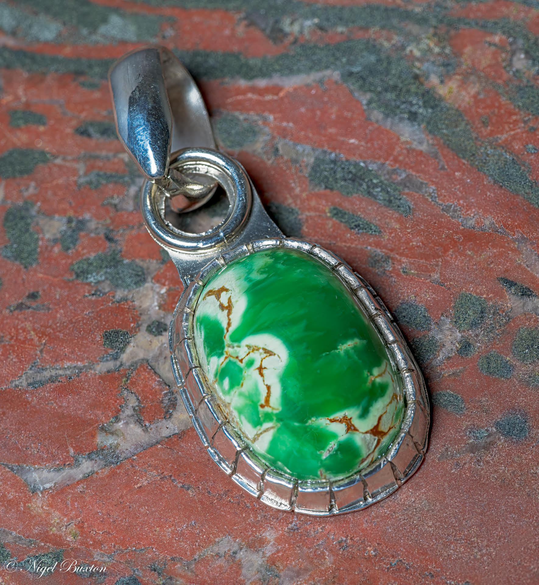  Variscite from Meekatharra in Western Australia. Courtesy of Carol and Nigel Buxton. 